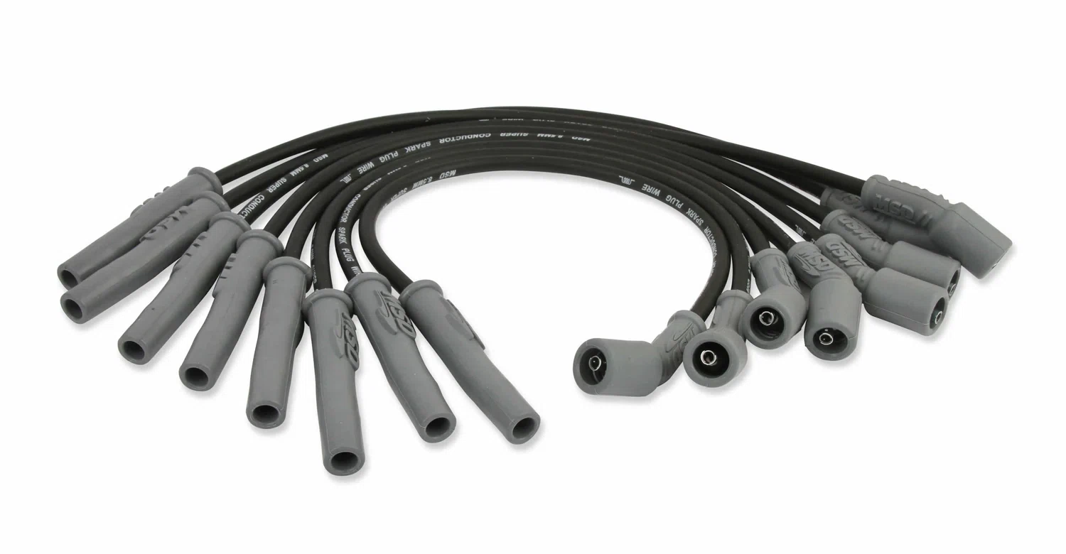 MSD Ford Raptor 6.2L V8 Black Wire Set - 31633